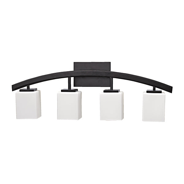 Russell Crafton 760-604/BLK Bath Vanity Light 11 in. wide - Black