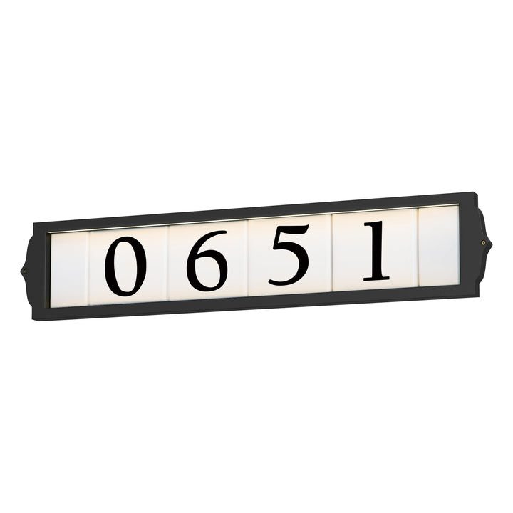 Maxim Lighting 53650BK  Address Outdoor Black