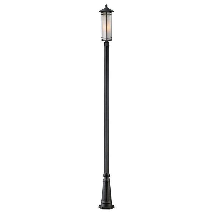 Z-Lite Lighting 529PHB-519P-BK  Woodland Outdoor Black