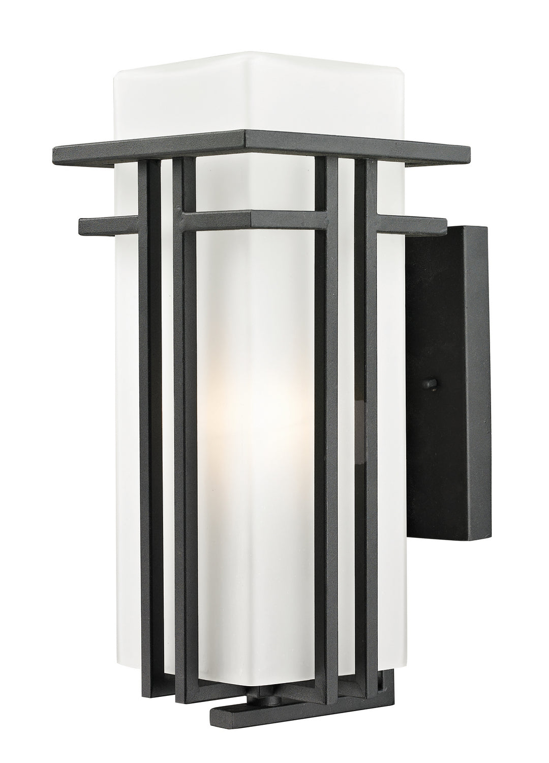 Z-Lite Lighting 549M-BK  Abbey Modern Outdoor Black