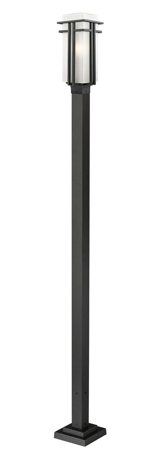 Z-Lite Lighting 549PHB-536P-BK Modern Abbey Outdoor Black