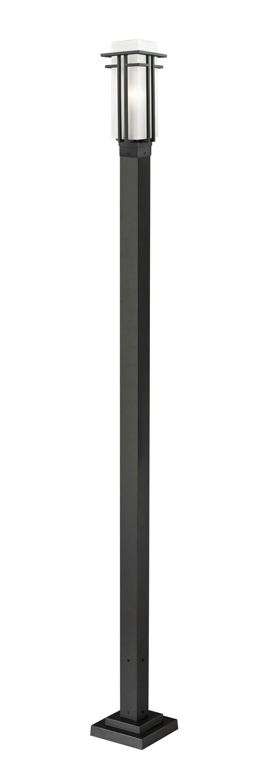 Z-Lite Lighting 549PHM-536P-BK Modern Abbey Outdoor Black