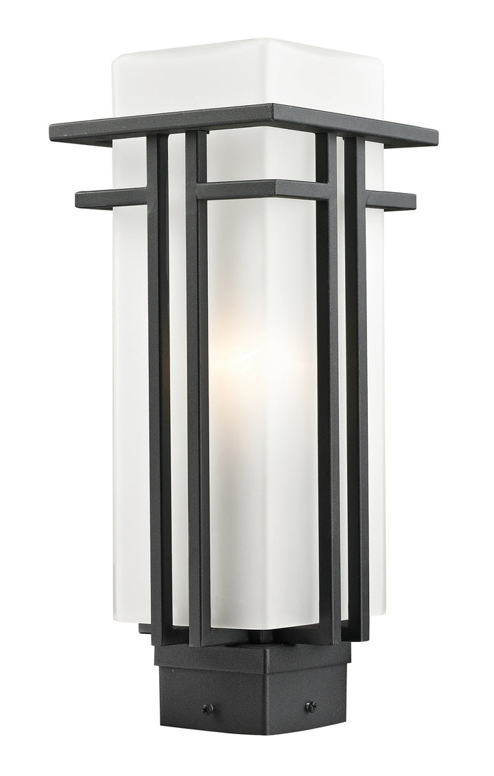 Z-Lite Lighting 549PHM-BK  Abbey Modern Outdoor Black