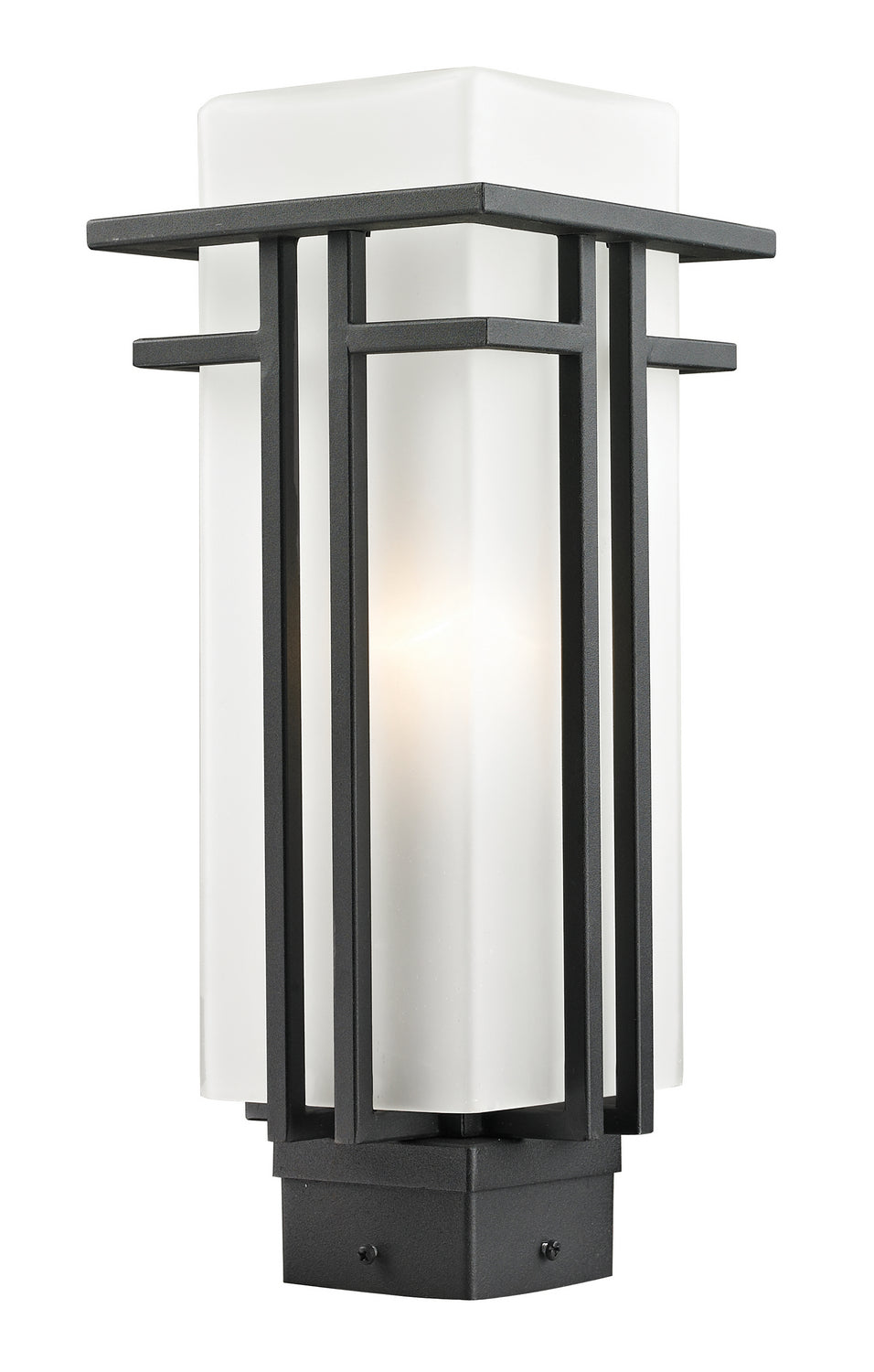 Z-Lite Lighting 549PHM-BK  Abbey Modern Outdoor Black