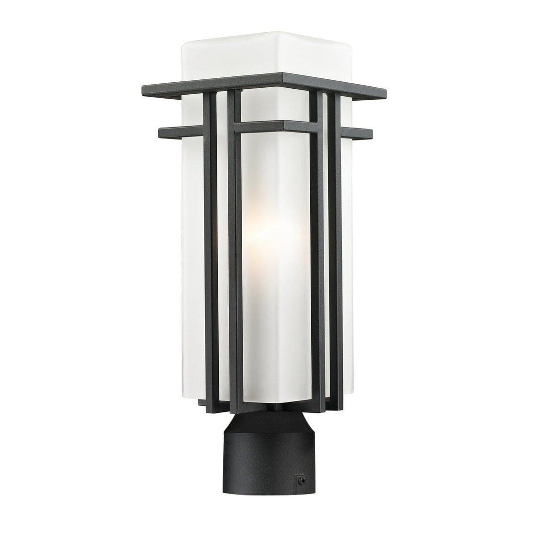 Z-Lite Lighting 549PHM-BK-R  Abbey Modern Outdoor Black