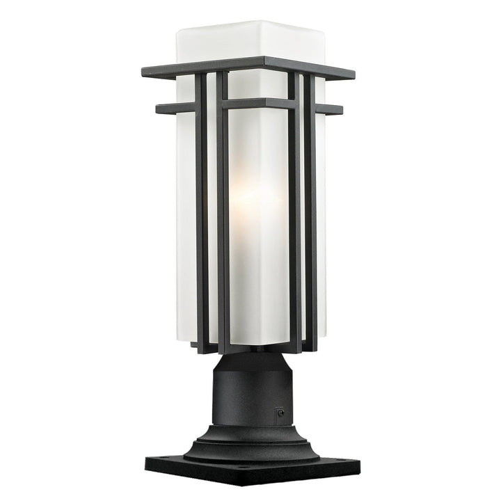 Z-Lite Lighting 549PHMR-533PM-BK Modern Abbey Outdoor Black
