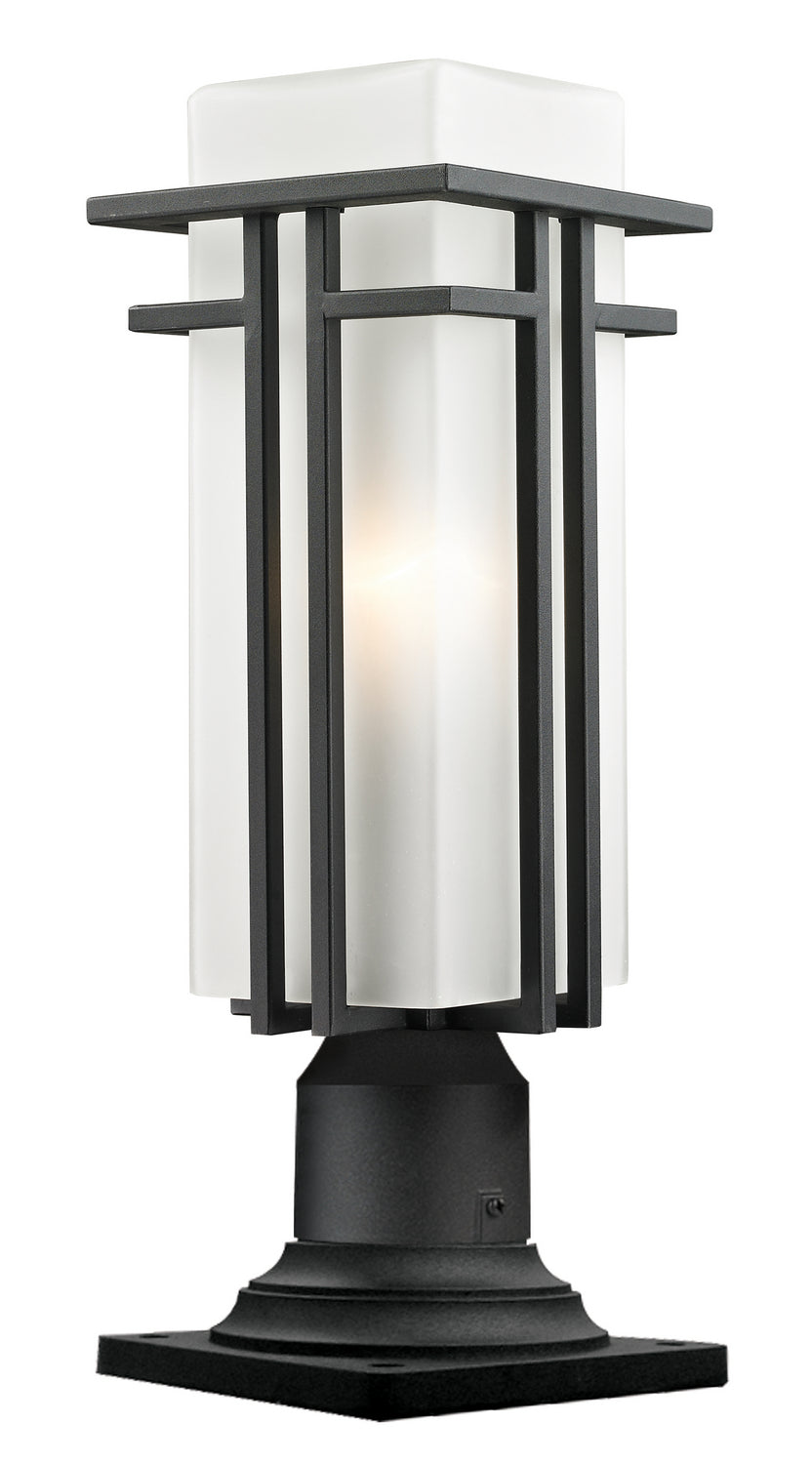 Z-Lite Lighting 549PHMR-533PM-BK Modern Abbey Outdoor Black
