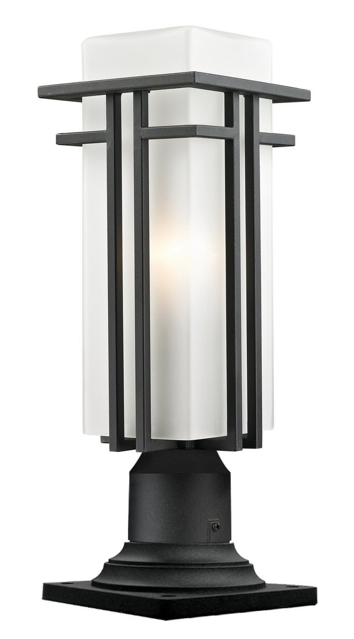 Z-Lite Lighting 549PHMR-533PM-BK Modern Abbey Outdoor Black