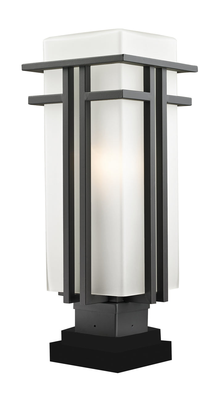 Z-Lite Lighting 550PHB-SQPM-ORBZ Modern Abbey Outdoor Outdoor Rubbed Bronze