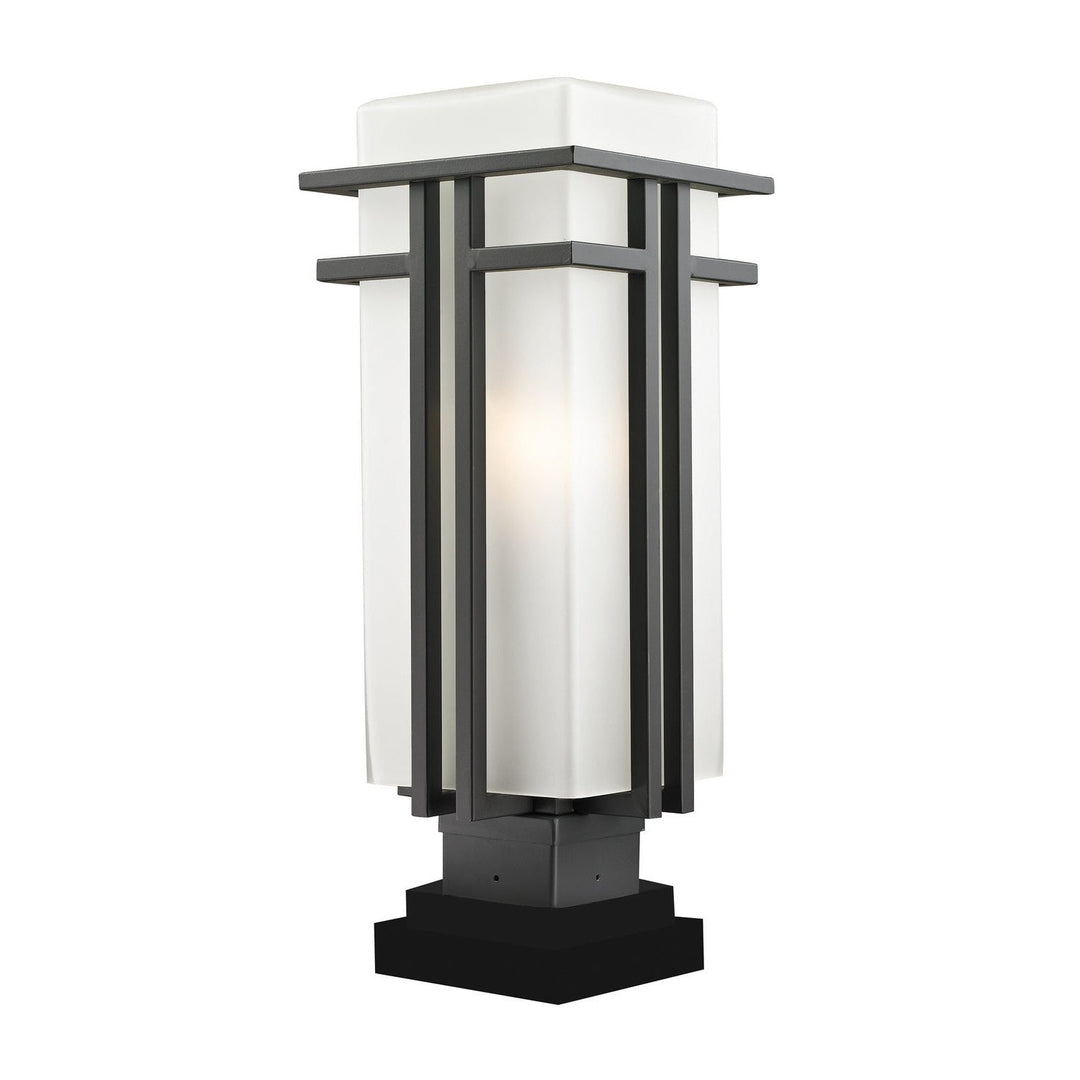 Z-Lite Lighting 550PHB-SQPM-ORBZ Modern Abbey Outdoor Outdoor Rubbed Bronze