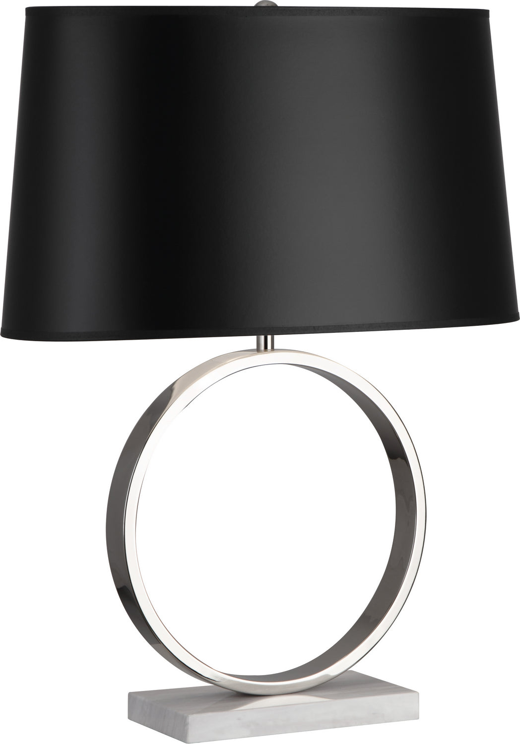 Robert Abbey Lighting 2791B Logan Lamp Polished Nickel