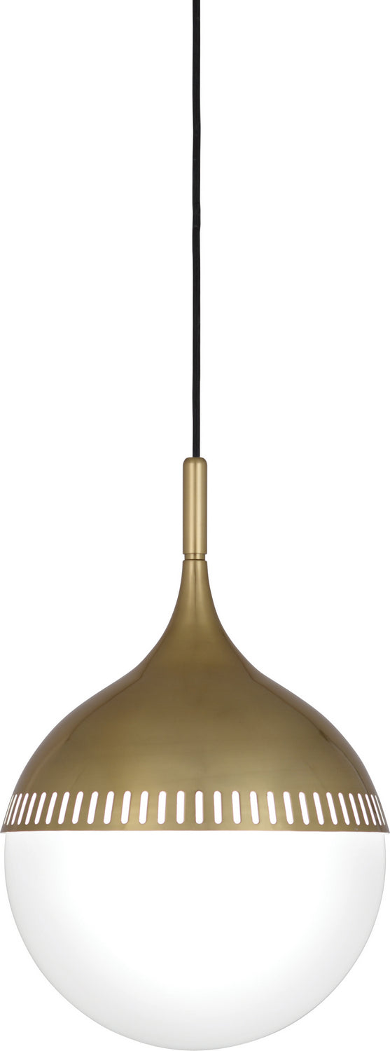 Robert Abbey Jonathan Adler Rio 779 Pendant Light - Antique Brass