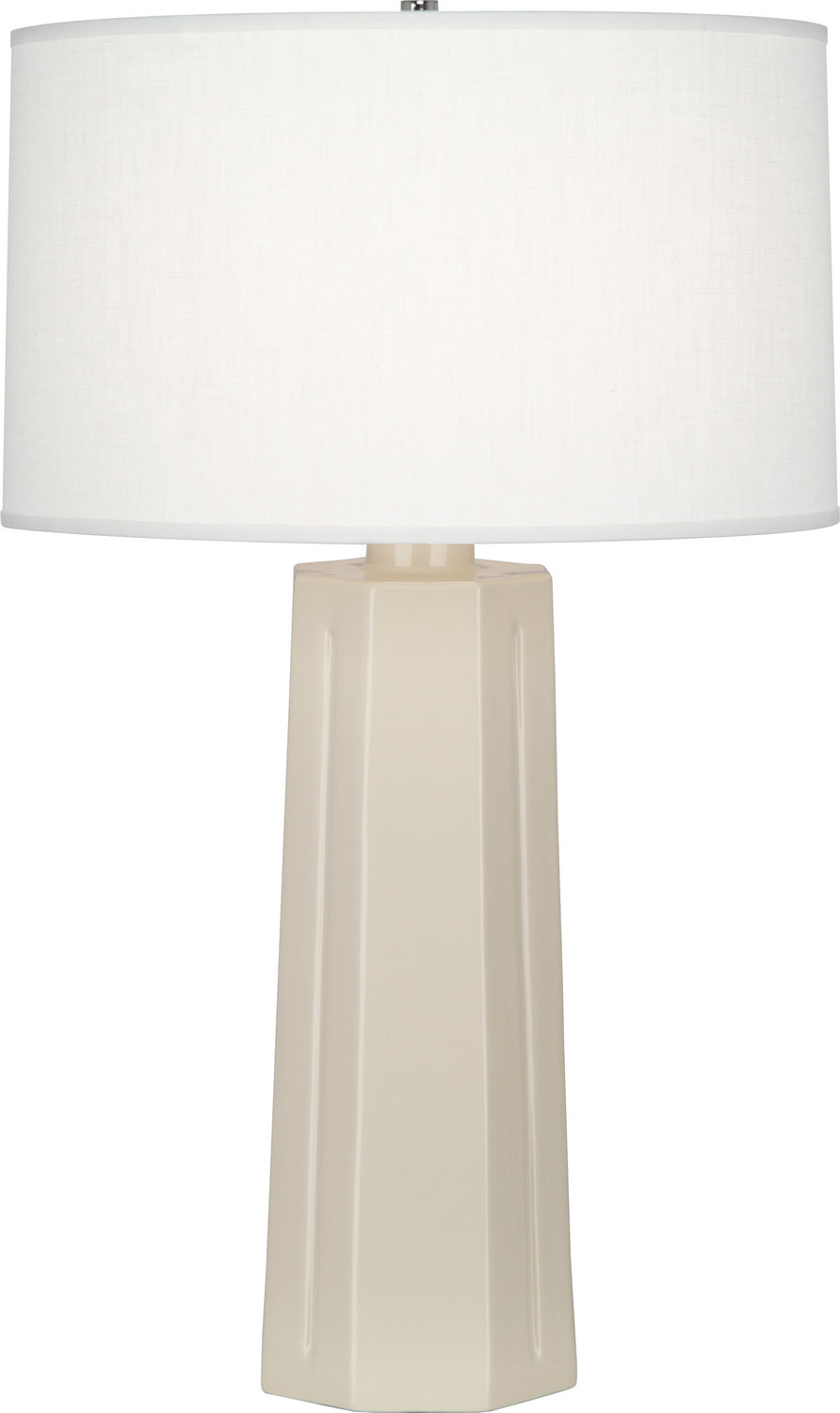 Robert Abbey Lighting 960 Mason Lamp Bone Glazed