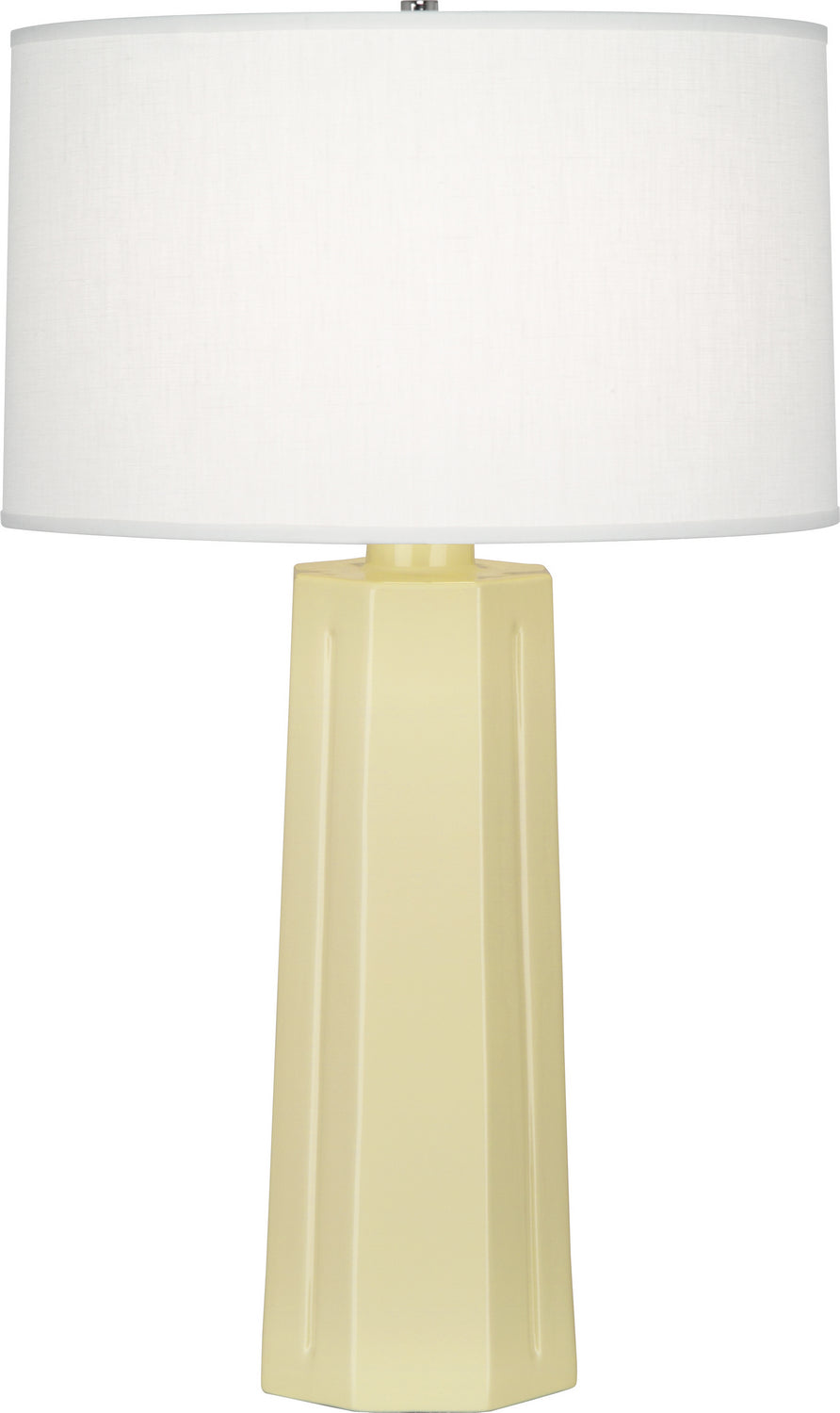 Robert Abbey Lighting 970 Mason Lamp Butter Glazed