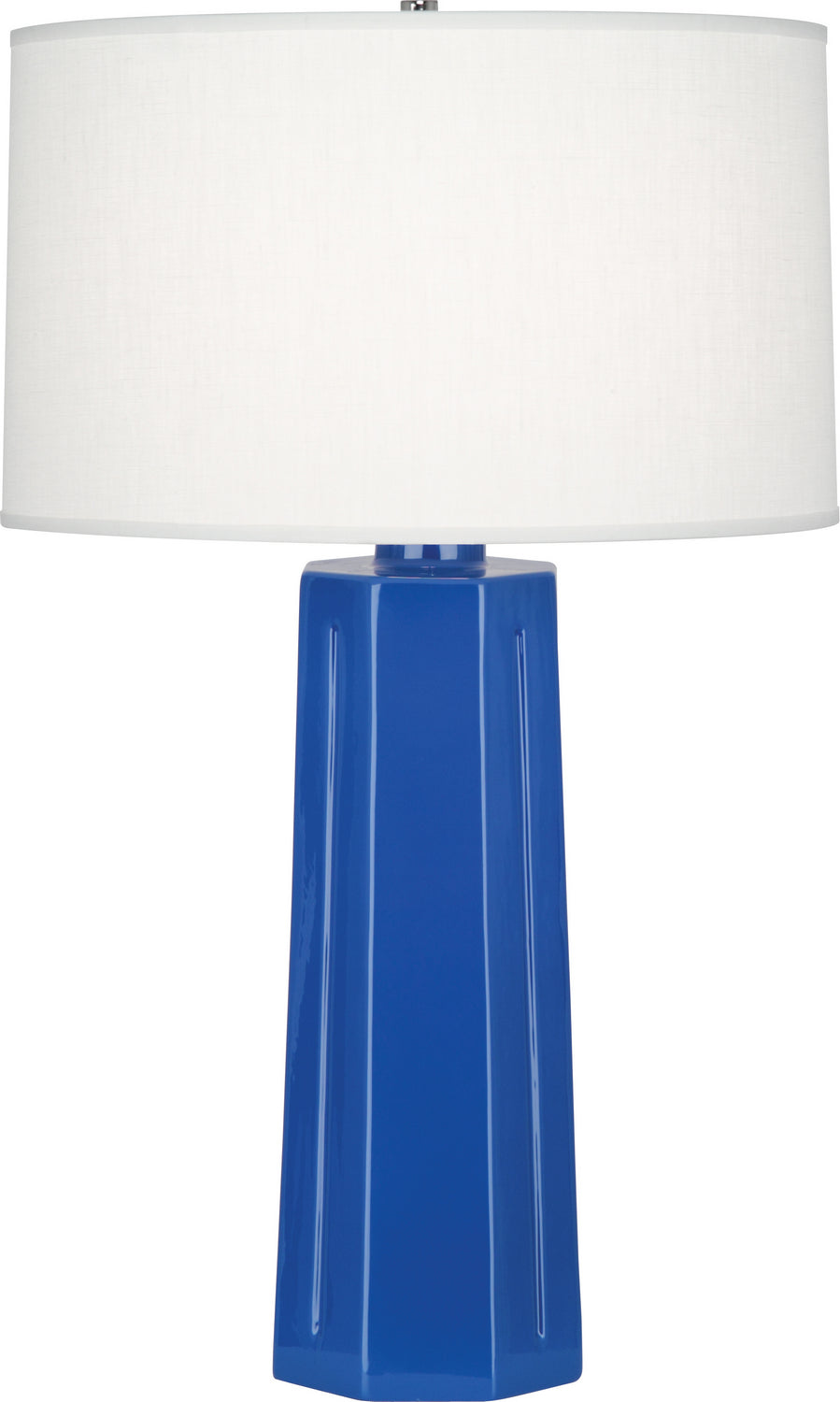 Robert Abbey Lighting 976 Mason Lamp Marine Blue Glazed