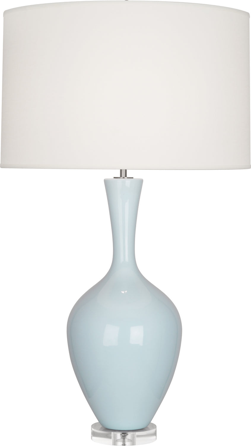 Robert Abbey Lighting BB980 Audrey Lamp Baby Blue Glazed