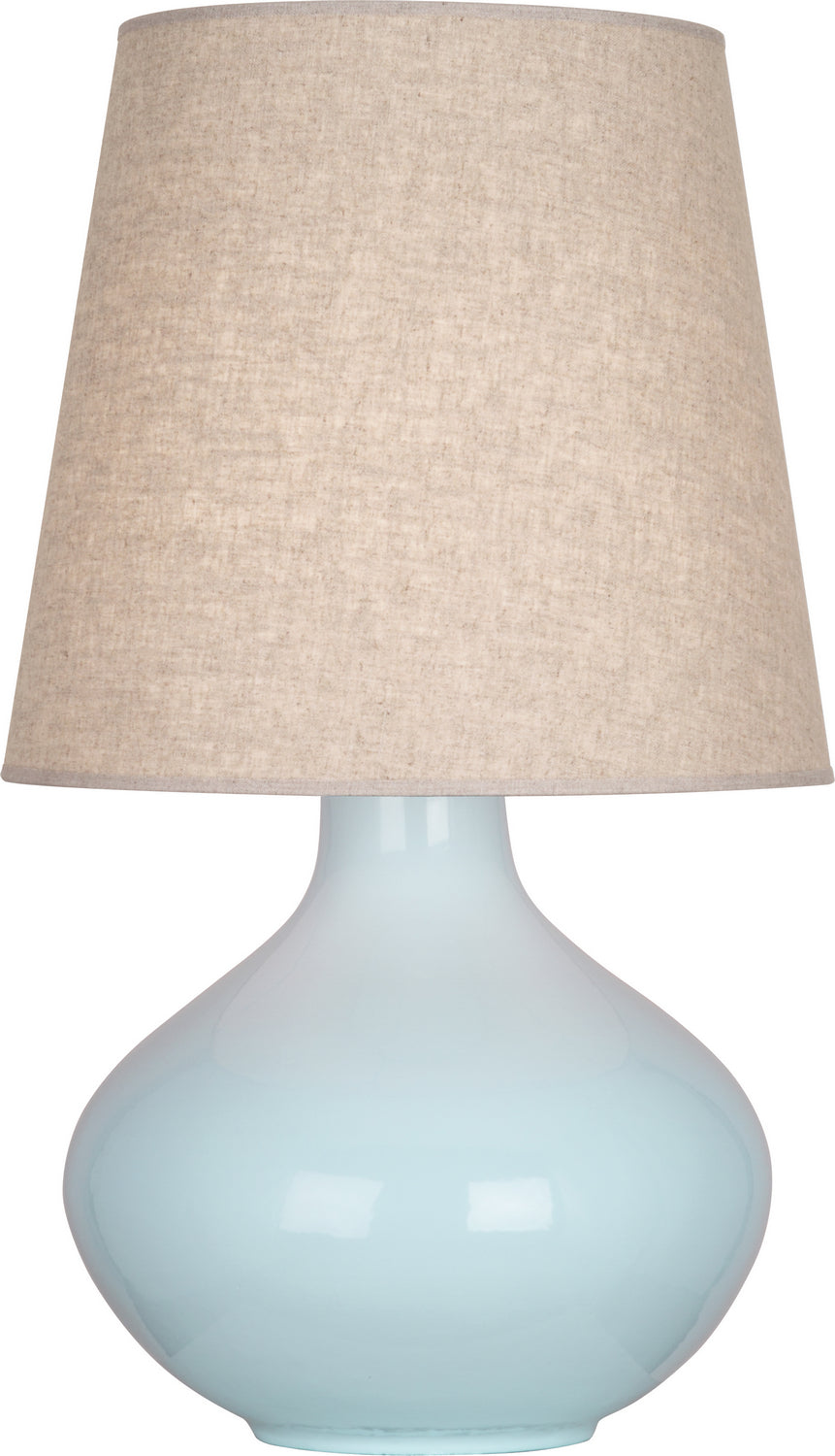 Robert Abbey Lighting BB991 June Lamp Babay Blue Glazed