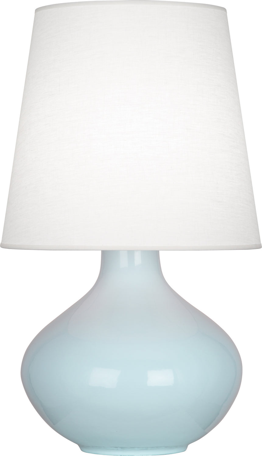 Robert Abbey Lighting BB993 June Lamp Baby Blue Glazed