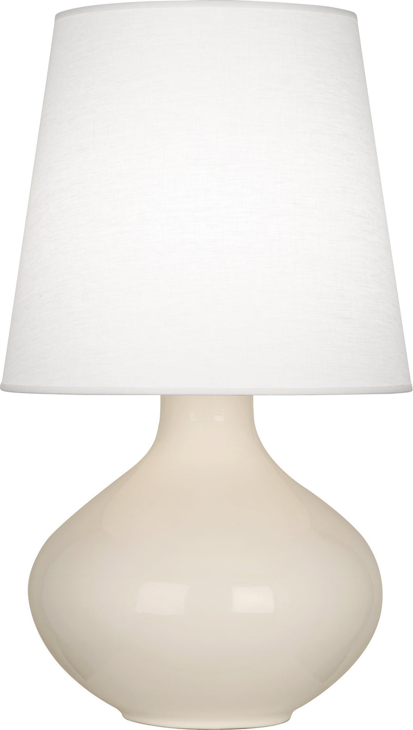 Robert Abbey Lighting BN993 June Lamp Bone Glazed