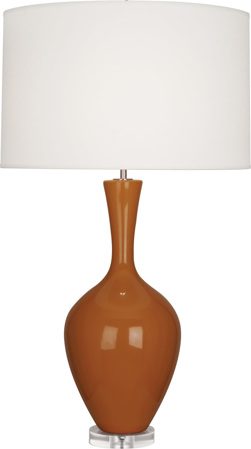 Robert Abbey Lighting CM980 Audrey Lamp Cinnamon Glazed