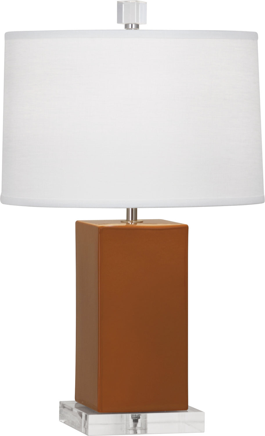 Robert Abbey Lighting CM990 Harvey Lamp Cinnamon Glazed