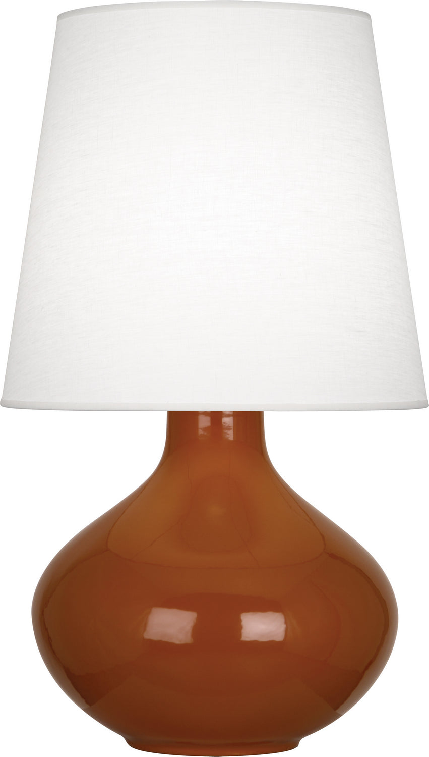 Robert Abbey Lighting CM993 June Lamp Cinnamon Glazed