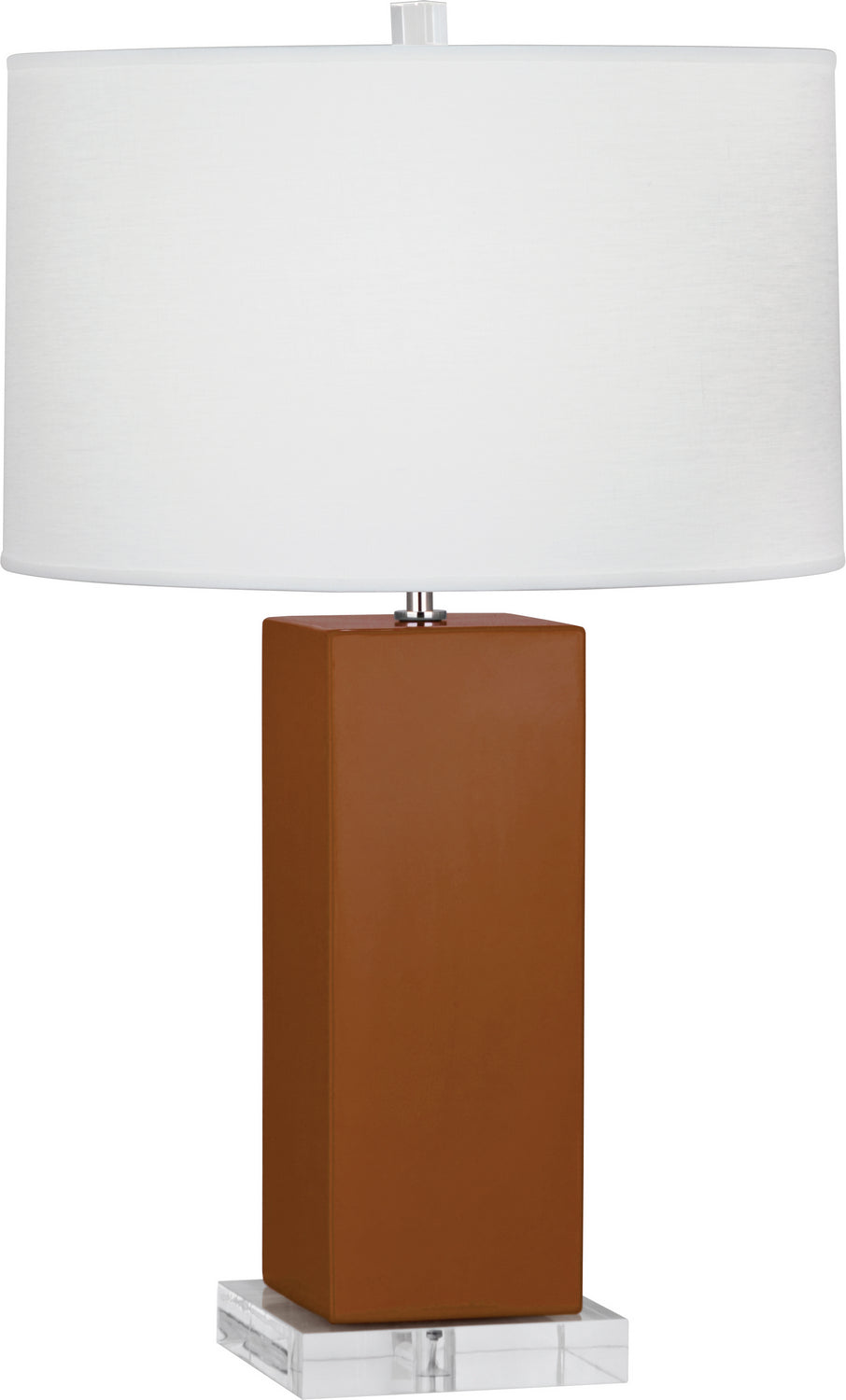 Robert Abbey Lighting CM995 Harvey Lamp Cinnamon Glazed