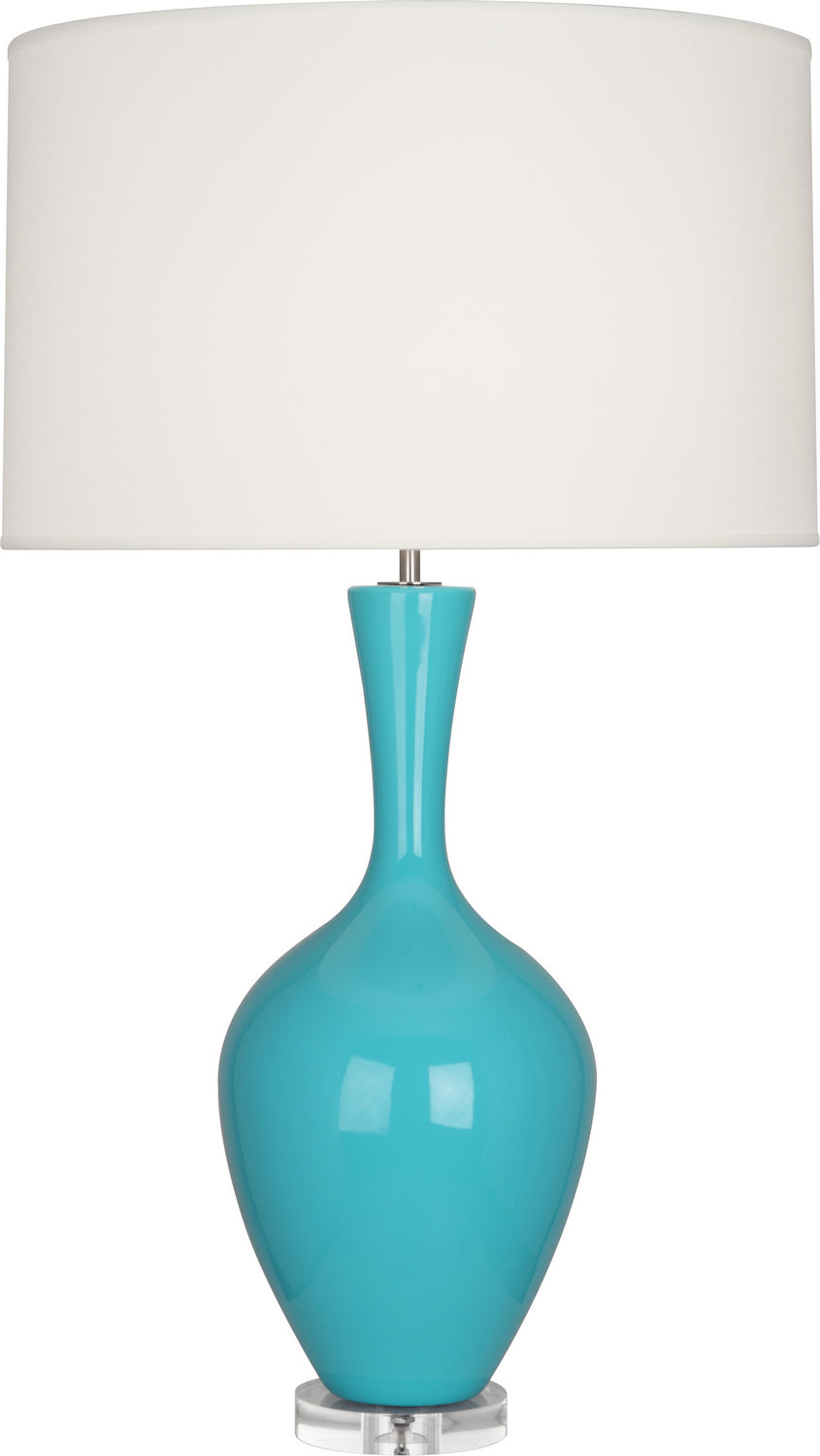 Robert Abbey Lighting EB980 Audrey Lamp Egg Blue Glazed