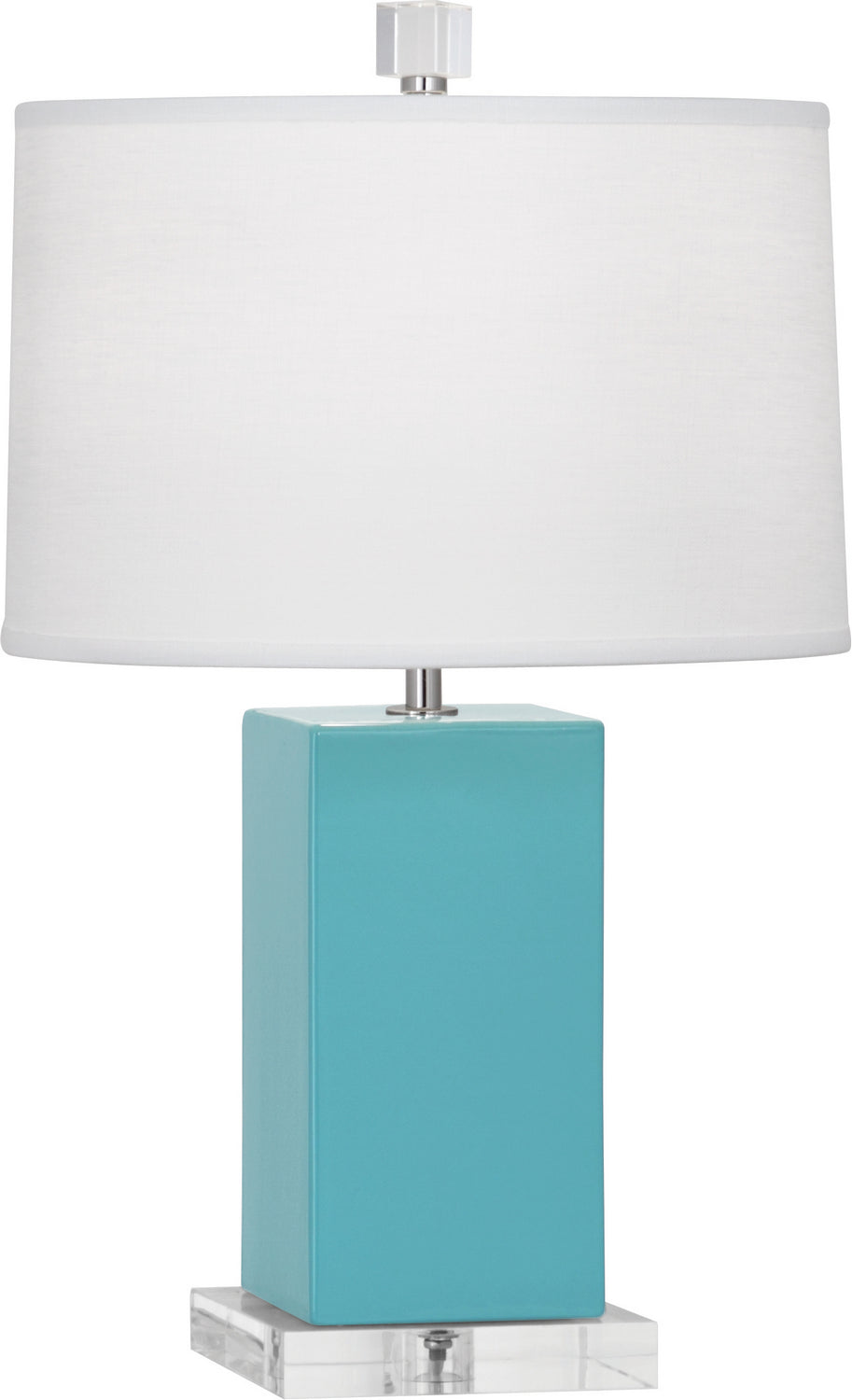 Robert Abbey Lighting EB990 Harvey Lamp Egg Blue Glazed