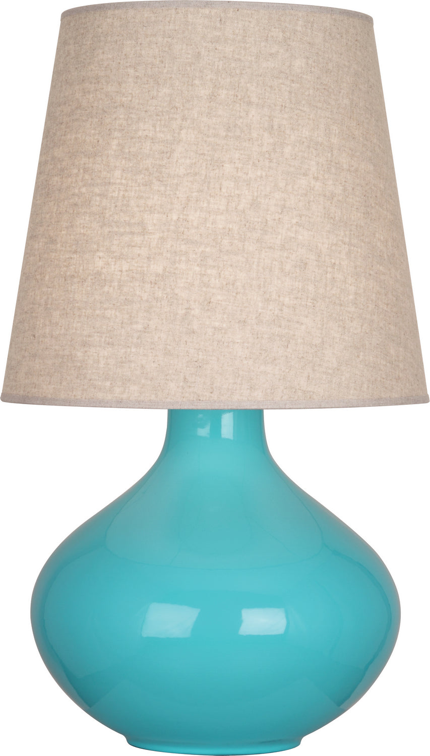 Robert Abbey Lighting EB991 June Lamp Egg Blue Glazed