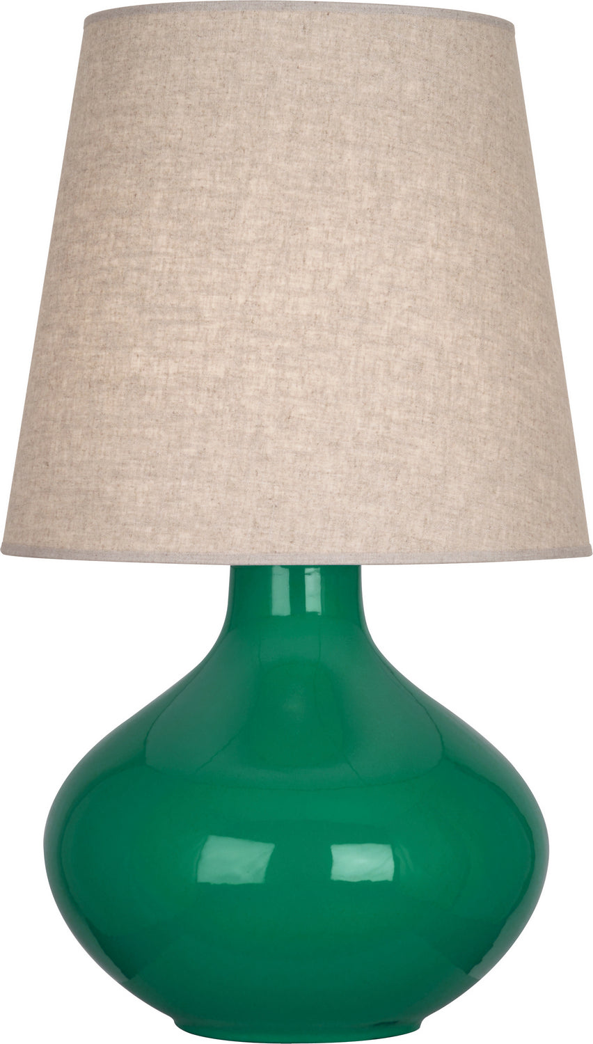 Robert Abbey Lighting EG991 June Lamp Emerald Green Glazed