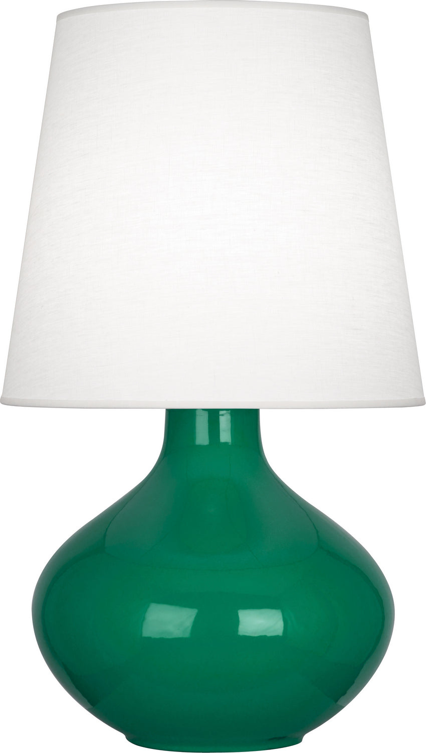 Robert Abbey Lighting EG993 June Lamp Emerald Green Glazed