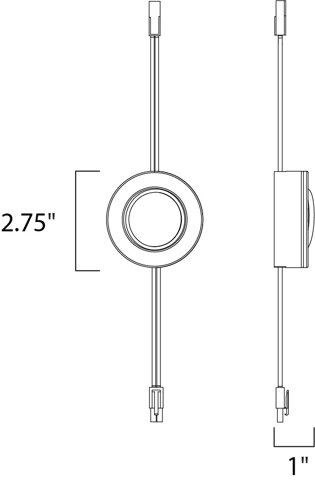 Maxim Lighting 53832BRZ  Countermax Mx-Ld-Ac Home Decor Anodized Bronze