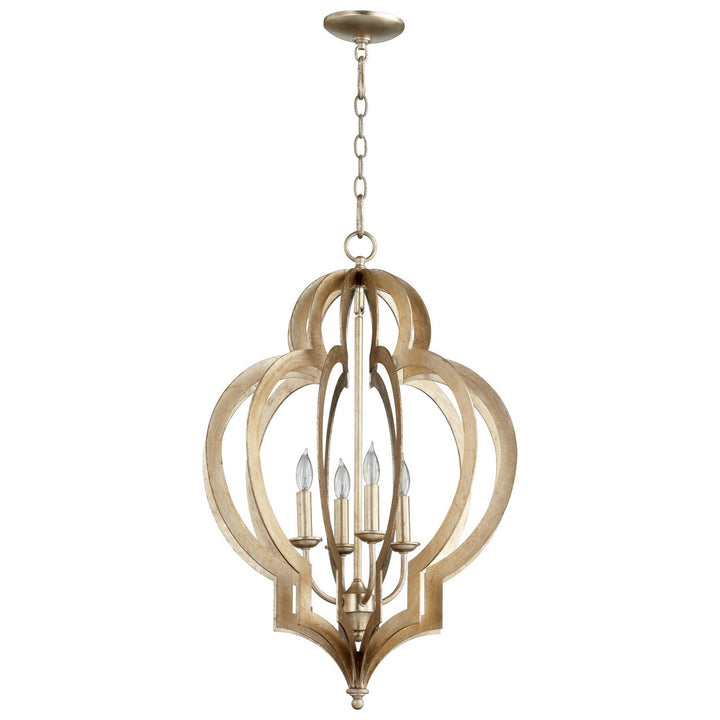 Cyan Design Vertigo 05971 Chandelier Light - Silver Leaf