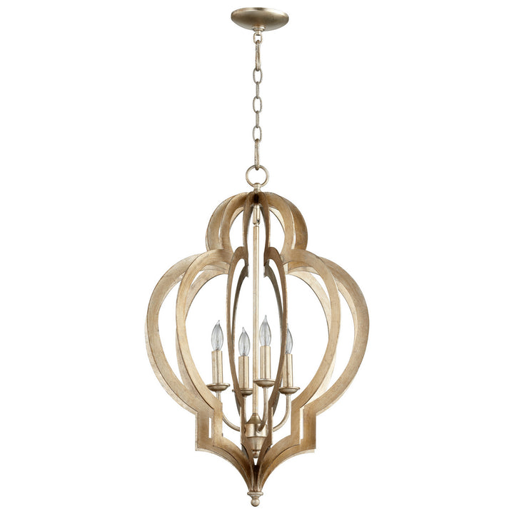 Cyan Design Vertigo 05971 Chandelier Light - Silver Leaf