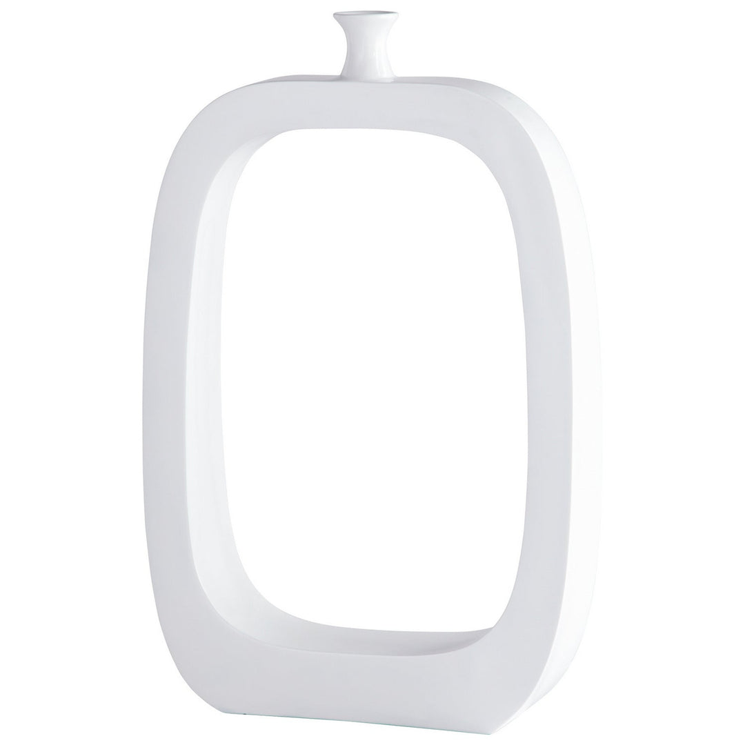 Cyan 05985 Vases & Planters - White