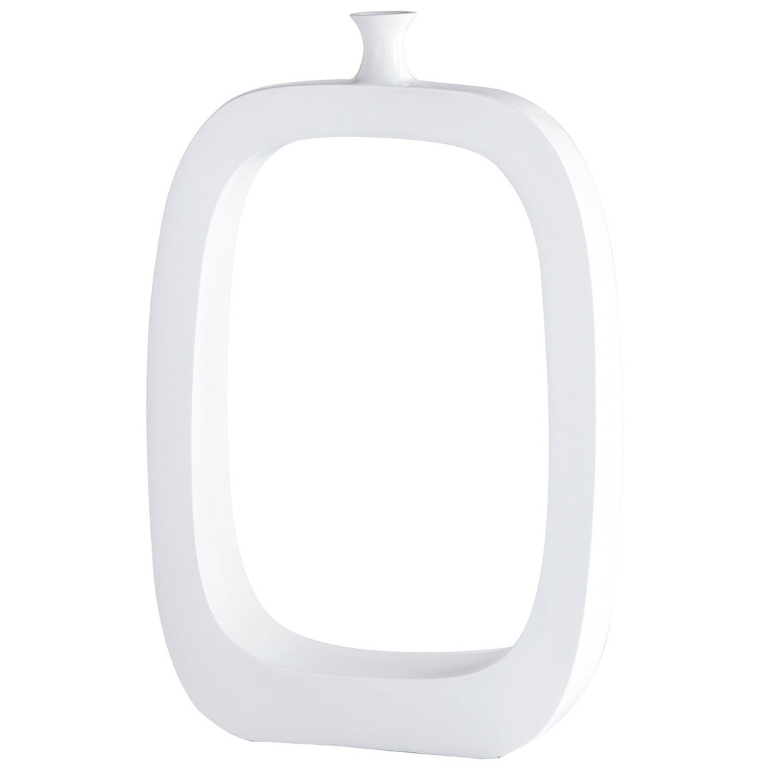 Cyan 05986 Vases & Planters - White