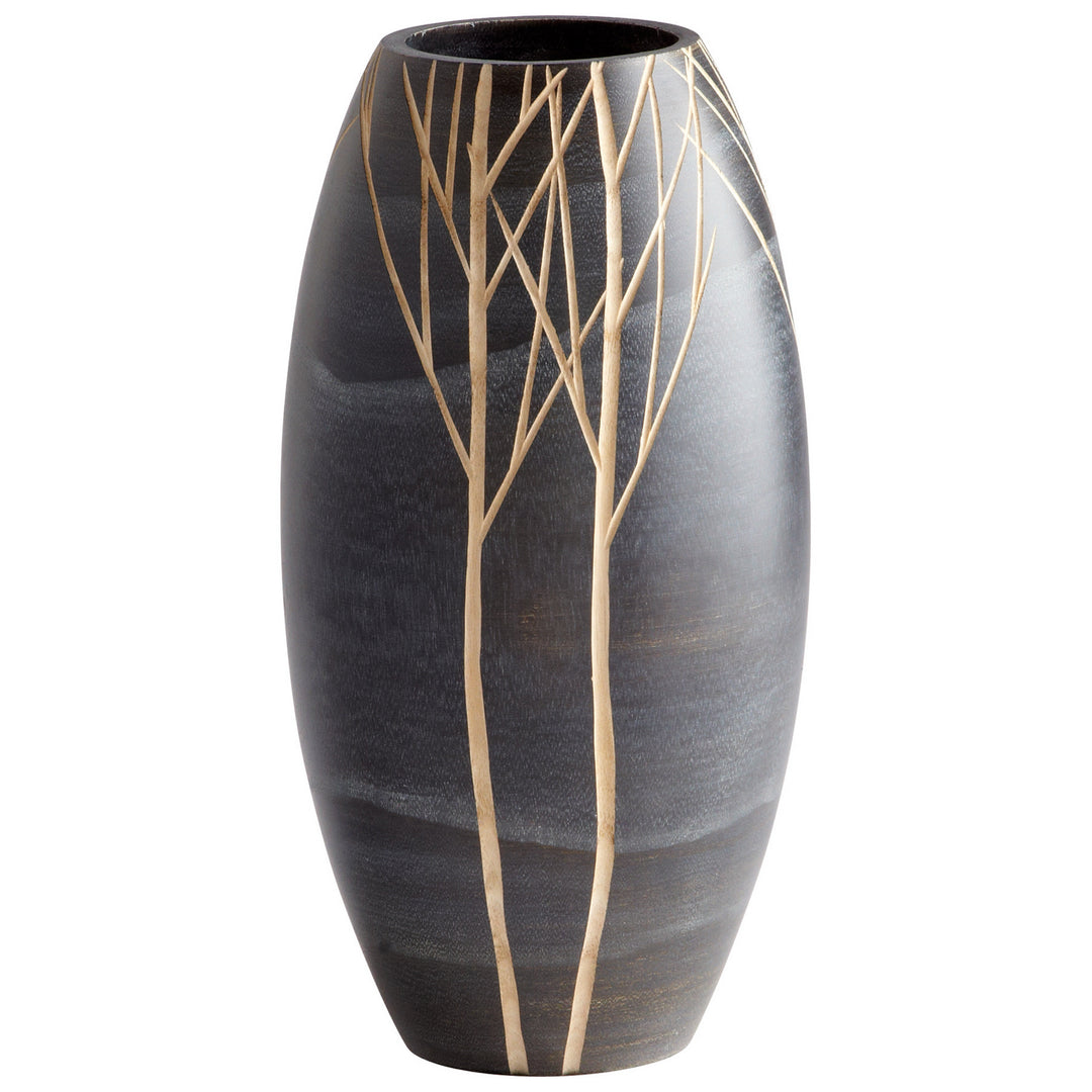 Cyan 06023 Vases & Planters - Black