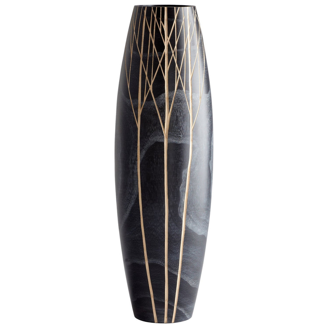 Cyan 06025 Vases & Planters - Black