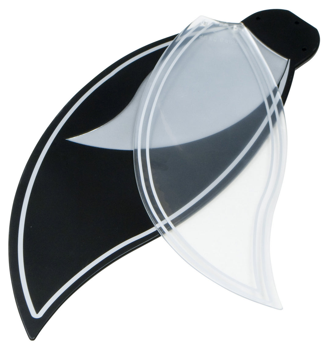 Craftmade Lighting BBL52-BLK-B  Bloom Fan Translucent