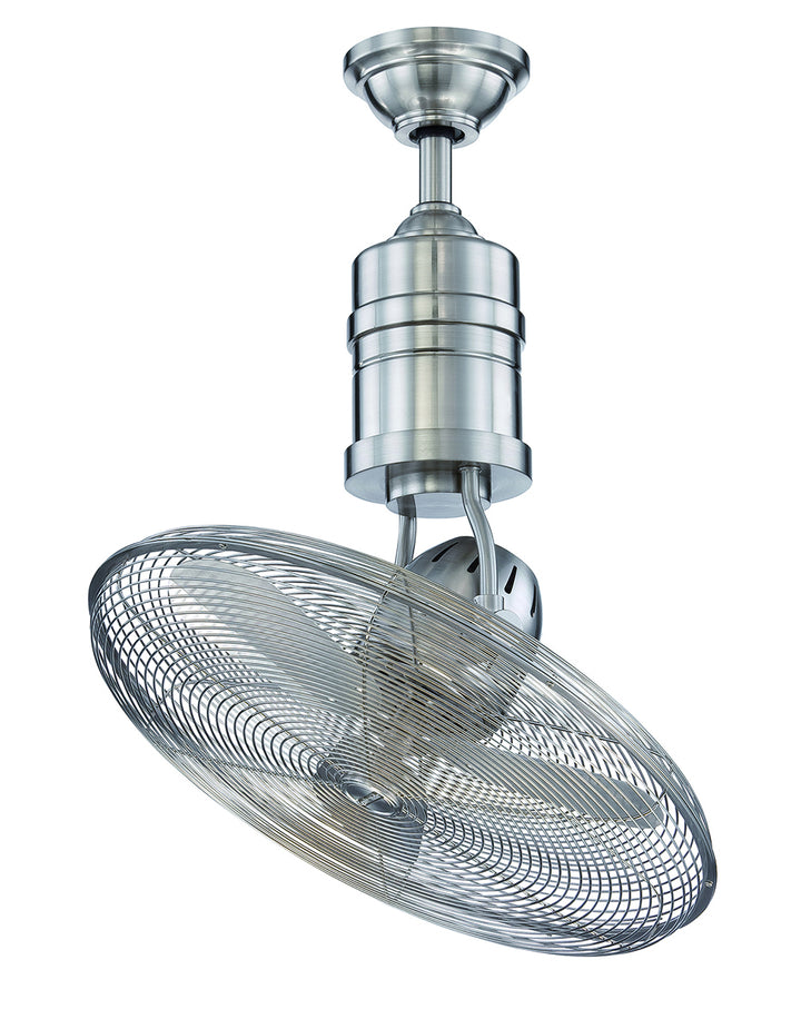 Craftmade Bellows III BW321BNK3 Ceiling Fan 18 - Brushed Polished Nickel, Brushed Polished Nickel/Brushed Polished Nickel/