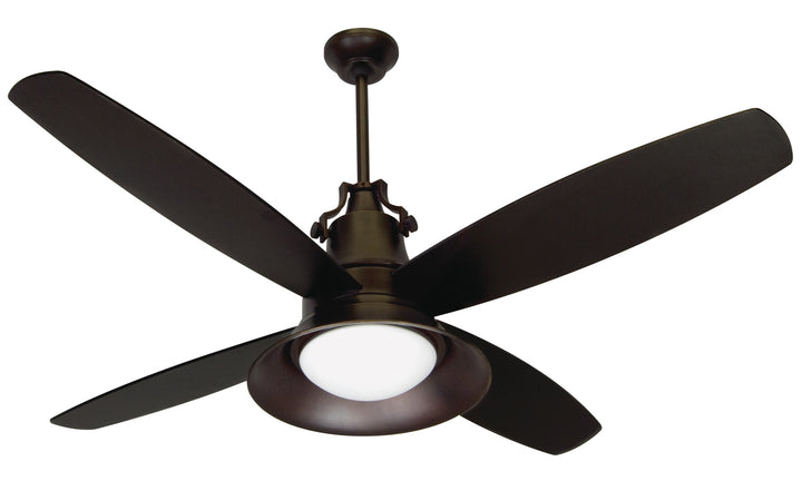 Craftmade Union UN52OBG4-LED Ceiling Fan 52 - Oiled Bronze Gilded, Oiled Bronze/Oiled Bronze/