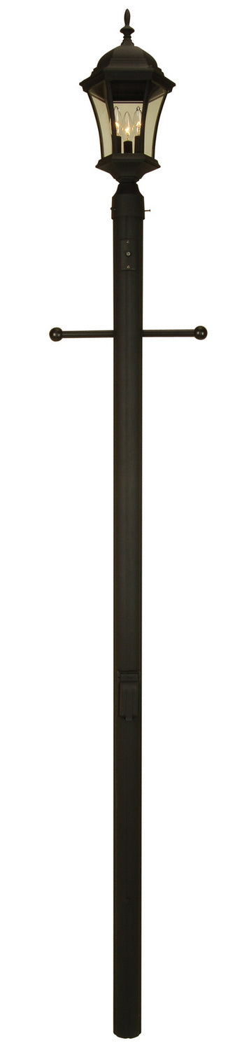 Craftmade Lighting Z8994-TB  Pad Mounts, Posts Outdoor Textured Black