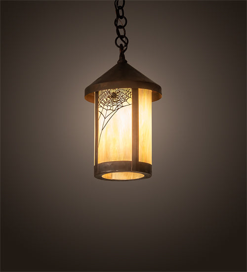 Meyda Tiffany Lighting 54316 Fulton One Light Pendant Outdoor Copper/Antique/Verde