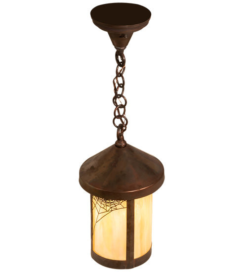 Meyda Tiffany Lighting 54316 Fulton One Light Pendant Outdoor Copper/Antique/Verde