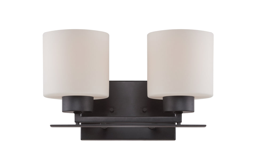 Nuvo Parallel 60-5302 Bath Vanity Light 13 in. wide - Aged Bronze