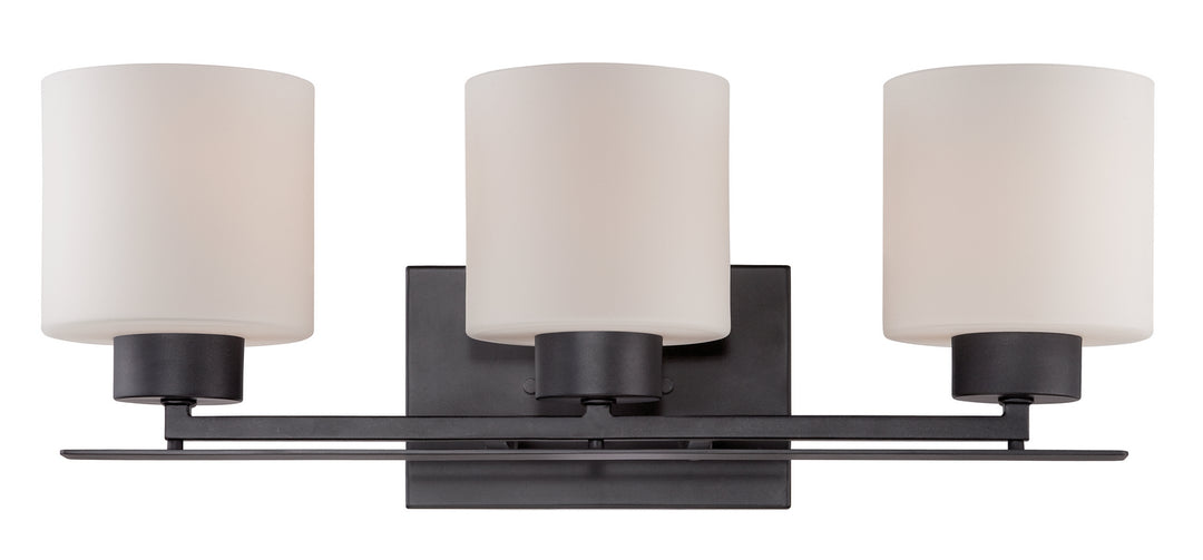 Nuvo Parallel 60-5303 Bath Vanity Light 12 in. wide - Aged Bronze