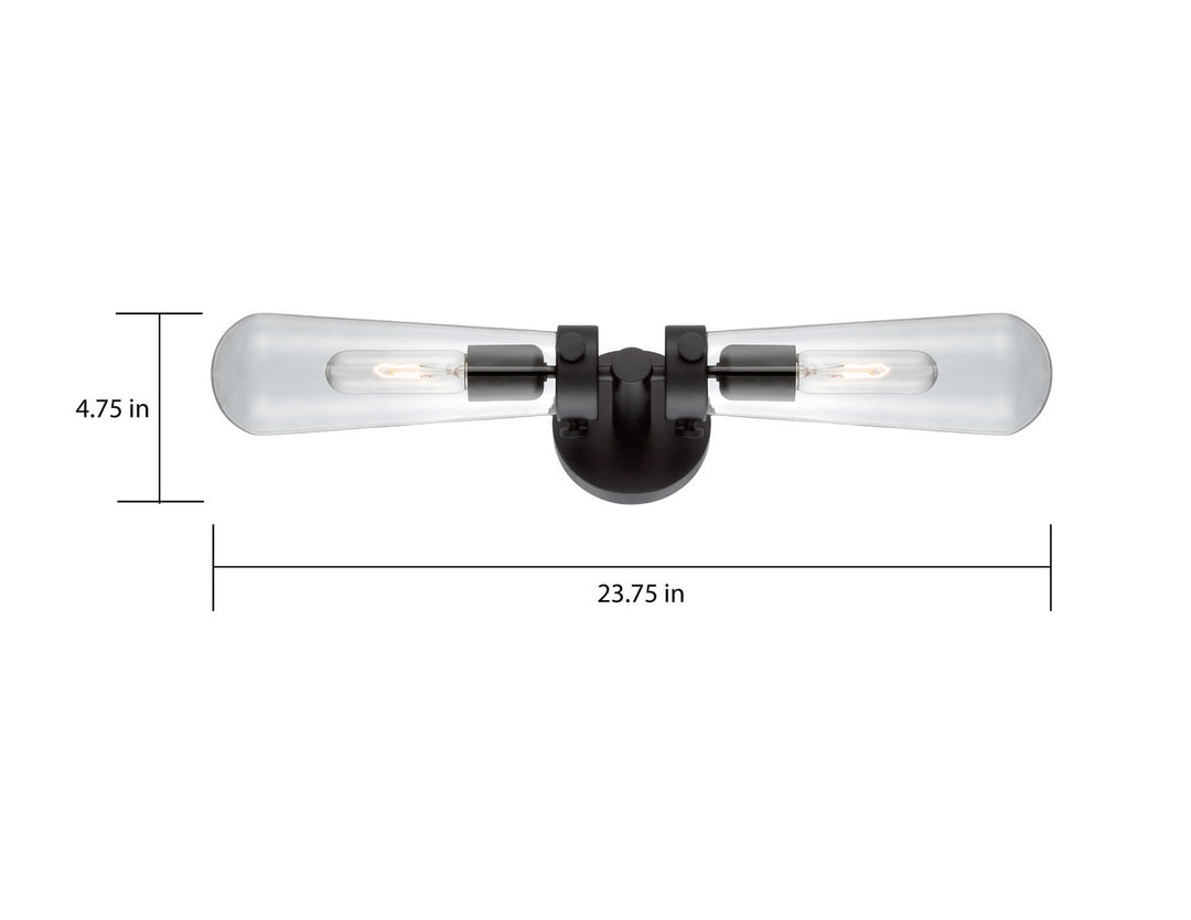 Nuvo Beaker 60-5363 Wall Light - Aged Bronze