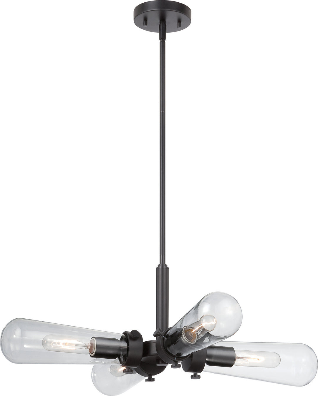 Nuvo Beaker 60-5364 Chandelier Light - Aged Bronze