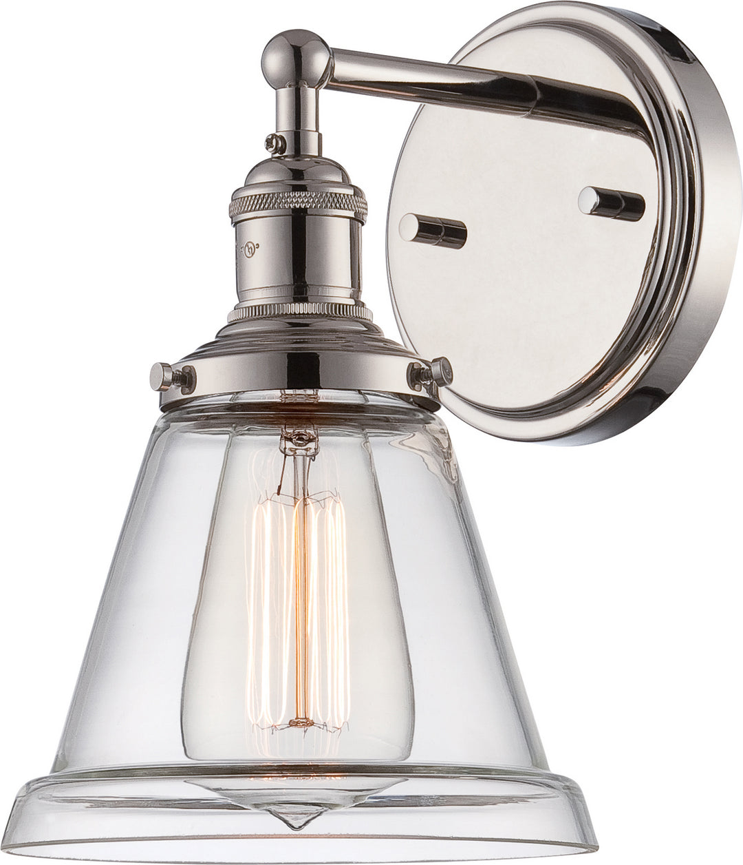 Nuvo Vintage 60-5412 Wall Light - Polished Nickel